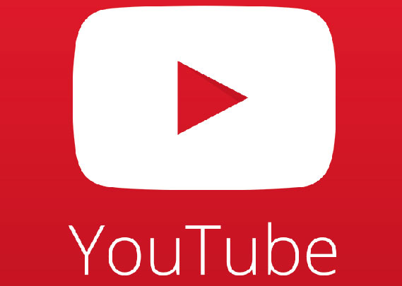 logo youtube - thiết kế dạng phẳng