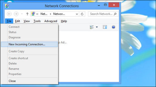 Tạo VPN Server trên Windows 8