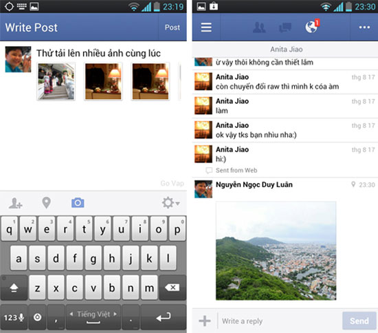 Facebook cho chèn ảnh vào bình luận